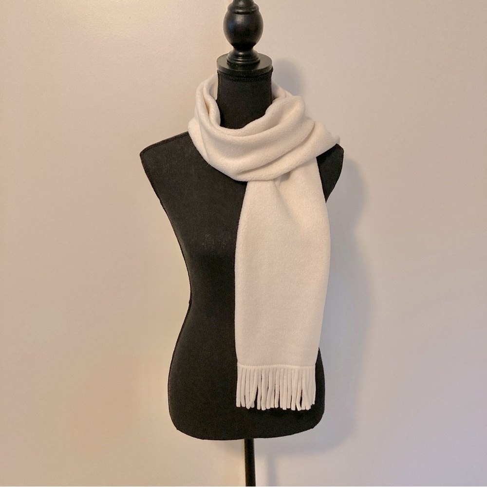 Fleece Scarf with Fringe